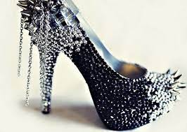 45 Gorgeous Halloween Wedding Shoes Inspiration Ideas For A Spooky Big Day Black Wedding Shoes Sparkly Shoes Heels