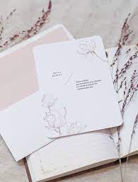 Carte De Remerciement Mariage Magnolia Carte De Remerciement Mariage Carte Remerciement Faire Part Mariage