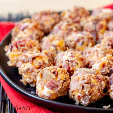 Mini Cheese Balls With Bacon And Cheddar Keto Low Carb Gluten Free