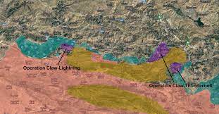 Claw Lightning And Claw Thunderbolt Turkey Engages Pkk In Iraq Oryx Blog