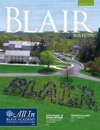 Always concerned about what's for dinner. Summer Fall 2019 Blair Bulletin By Blair Academy Issuu