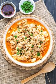 Tomato Tofu With Minced Pork Recipe Tofu Recipes Easy Asian Tofu Recipes Pork Mince Recipes