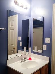 Recessed cabinets are more complicated, as they require a wall inset to hold up the body of the cabinet. Replacing Bathroom Medicine Cabinet With Open Air Shelf Guide Saving Amy