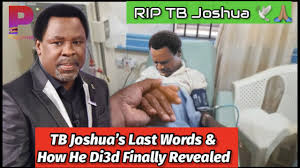 In today's sunday service, tb joshua addressed his failed election prophecy, by changing its very meaning. Nxjswez6f5gdmm