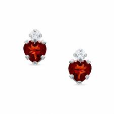 Check spelling or type a new query. 4mm Heart Shaped Garnet Stud Earrings In 10k White Gold With Cz Piercing Pagoda