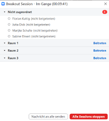 Breakout rooms can be useful to get students talking and working in small groups in a virtual class meeting. Https Www Hs Osnabrueck De Fileadmin Hsos Homepages Elcc Zoom Fkt Breakout Raeume 3 Pdf