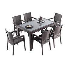 Kaliteli, bir birinden şık bahçe masası modellerini uygun fiyatlarla tekzen.com.tr'den hemen alın. Novussi Classi 90x150cm Rattan Efektli Camli Masa Takimi Fiyatlari Ve Ozellikleri Mobilya Fikirleri Sandalye Mobilya