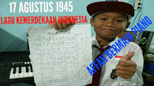 Lagu Kemerdekaan Indonesia 17 Agustus 1945 Affanbermainpiano Lagu Karaoke 17 Agustus