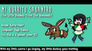 Kathy Chan Mi Burrito Sabanero English Subs Youtube