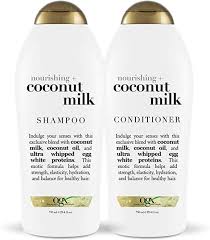 Here's a table showing more benefits of coconut oil for hair. Amazon Com Ogx Shop All Hair Shampoo And Conditioner Set Shampoo For Curly Hair Shampoo