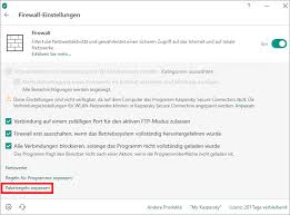Nutzen Der Firewall In Kaspersky Internet Security 19