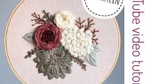 There are a ton of etsy shops that sell digital patterns to. Desert Rose Pattern Embroidery For Beginners Youtube