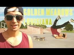 GOLDEN MEADOWS SKATEPARK LOUISIANA // SKATEBOARDING WITH JUSTIN POUNDS