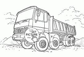 Dump Truck Mercedes Coloring Page For Kids Transportation Coloring Pages Printa Monster Truck Coloring Pages Truck Coloring Pages Valentines Day Coloring Page