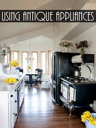 antique appliances: everything old is