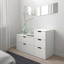 Nordli Kommode Mit 5 Schubladen Weiss In 2020 Schubladen Ikea Kommode