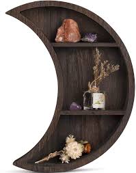 We did not find results for: Buy Dahey Moon Shelf Wall Mounted Moon Wall Decor Crystal Display Shelf Crescent Wooden Floating Shelves Hanging Storage For Living Room Bedroom Bathroom Kitchen Witchy Room Decor 12 L 3 D 16 H Online