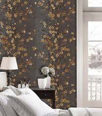 Shop wayfair for all the best floral & botanical wall murals wallpaper. Vintage Floral Wallpaper Vintage Floral Wallpapers Grey Floral Wallpaper Bar Wall Decor