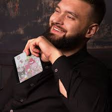 My Melody Leather Wallet for Men Women Two Fold Purse Slim Cash Card Holder  Bag