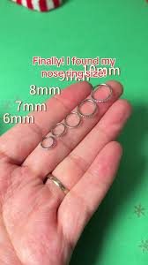 Nose Ring Sizing: How To Get A Perfect Fit