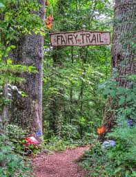 Who Knows Maybe After A Stroll On This Positively Magical Fairy Trail You Ll Feel Inspired To Create Your Fairy Garden Miniature Fairy Gardens Magical Garden