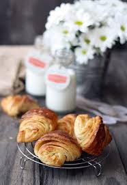 Croissants Cruasan Fotografi Makanan Makanan