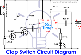 1,094 likes · 2 talking about this. Clap Switch Circuit Using Ic 555 Timer Without Timer Electronic Project