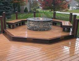 One of the most common questions we get is, can i install a gas fire pit on a deck? generally, yes, you can install a gas fire pit on a deck as long as you adhere to manufacturer specifications. Top 50 Best Deck Fire Pit Ideas Wood Safe Designs