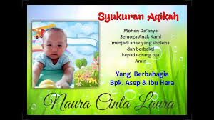 Top suggestions for tasyakuran aqiqah. Gagasan Untuk Banner Aqiqah Bayi Erlie Decor