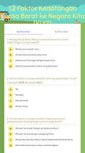 We did not find results for: 1 2 Faktor Kedatangan Kuasa Barat Ke Negara Kita Kuiz Interactive Worksheet By G Lin Wizer Me