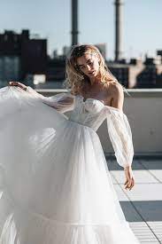 Alena Leena Bridal Featured In Nyc For The One Fine Day Bridal Fashion Photoshoot Photographer Gorgeous Wedding Dress Wedding Dress Inspiration Wedding Dresses