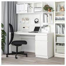 malm white desk 140x65 cm ikea ikea malm desk home office design home office decor