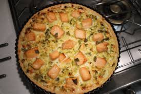 Tarte Saumon Et Fondue De Poireaux Beaucoup De Gout Pour Cette Delicieuse Tarte Au Saumon Et A La Fondue De En 2020 Recette Tarte Saumon Fondue De Poireaux Poireaux