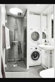 Laundry rooms are utility rooms designed for washing clothing with adequate space for laundry machines and additional ancillary spaces for. Bathroom Laundry In Bathroom Bathroom Shower Design Small Bathroom
