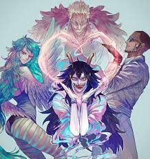 Donflamingo Monet Cesar Vergo One Piece Anime One Piece Manga One Piece Fanart