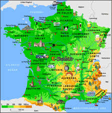 Le sud de la france, pour des vacances au soleil. 25 Frais Voir La Carte De France