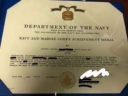 Navy and marine corps commendation medal citation. Strange Citation For Navy And Marine Corps Achievement Medal Medals Decorations U S Militaria Forum