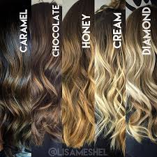 Caramel Chocolate Honey Cream Diamond Hair Color Examples Light Hair Color Balayage Hair Brunette Hair Color