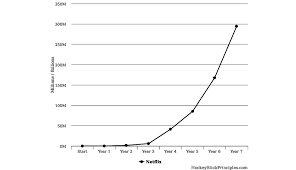 how netflix obtained hockey stick growth the early years