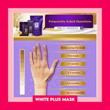 Madame Lisa White Plus Mask💜 . It is made of premium extracts that will  show results within completion of the first 100g Instead of using multiple  products to improve your skin, just