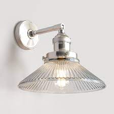 Basically, those wall light fixture allow you to drastically improve. 3d Antique Silver Fluted Glass Wall Light Silver