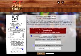 Www 54thstreetgrill Tellcv Com Take 54th Street Grill Guest Survey How To Memorize Things Free Appetizer Grilling
