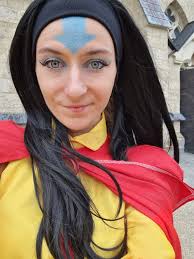 Tried imitating avatar jangchen for our local carnival ❤️🌬