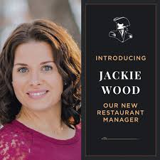 🎉 Restaurant News 🎉 We're thrilled to welcome Jackie Wood to our team as  the new Restaurant Manager! Jackie is already hard at work making  preparations for our re-opening. Join us in