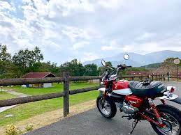 モンキー125 monkey125 honda バイク 旅 青木ヶ原樹海 鳴沢