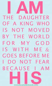 As she grows up, she is gifted with the knowledge that her dad is there, protecting her and. I Am A Daughter Of The King Inspirational Quotes Christian Quotes Bible Quotes