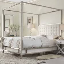 Fabric can be attached to this. Queen Size Canopy Bed Frames Home Design Bedroom Set Atmosphere Ideas White Covers Wood Beds King Black Frame Romantic Tree Apppie Org