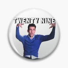 Schmidt New Girl Pins and Buttons for Sale