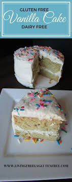Can i subsitute rice milk or some other dairy. Delicious Gluten Free And Dairy Free Vanilla Cake With The Perfect Texture This Is The Perfect Bir Dairy Free Cake Gluten Free Vanilla Cake Dairy Free Dessert