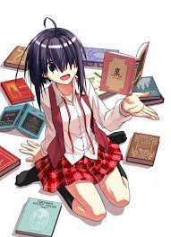Book Girl Among Books [Mahou Sensei Negima!] : r/awwnime